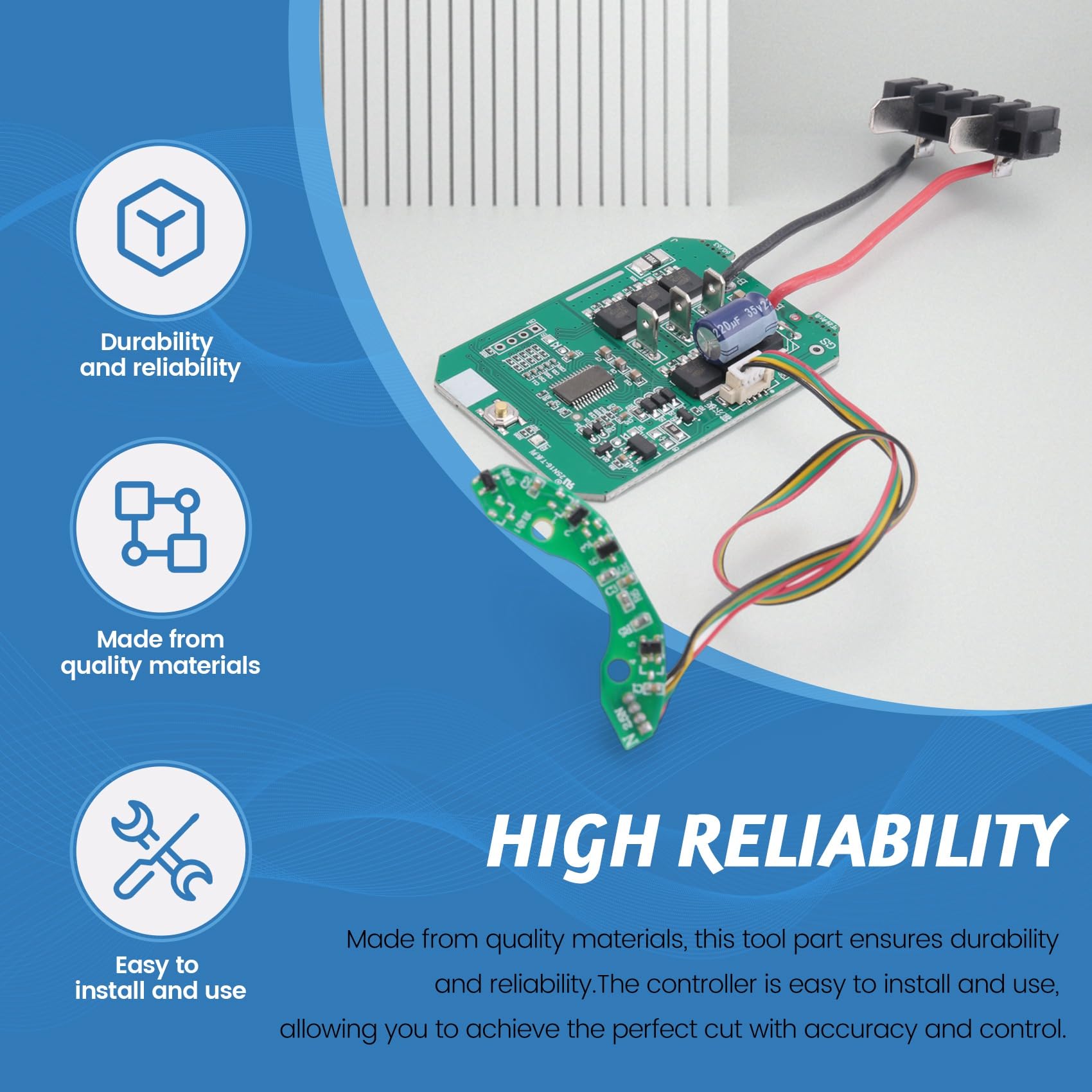21V 2.5 Tijeras Eléctricas Panel de Control Controlador de Tijeras de Podar Accesorios de Tijeras de Podar Piezas de Herramientas de Accionamiento de Motor