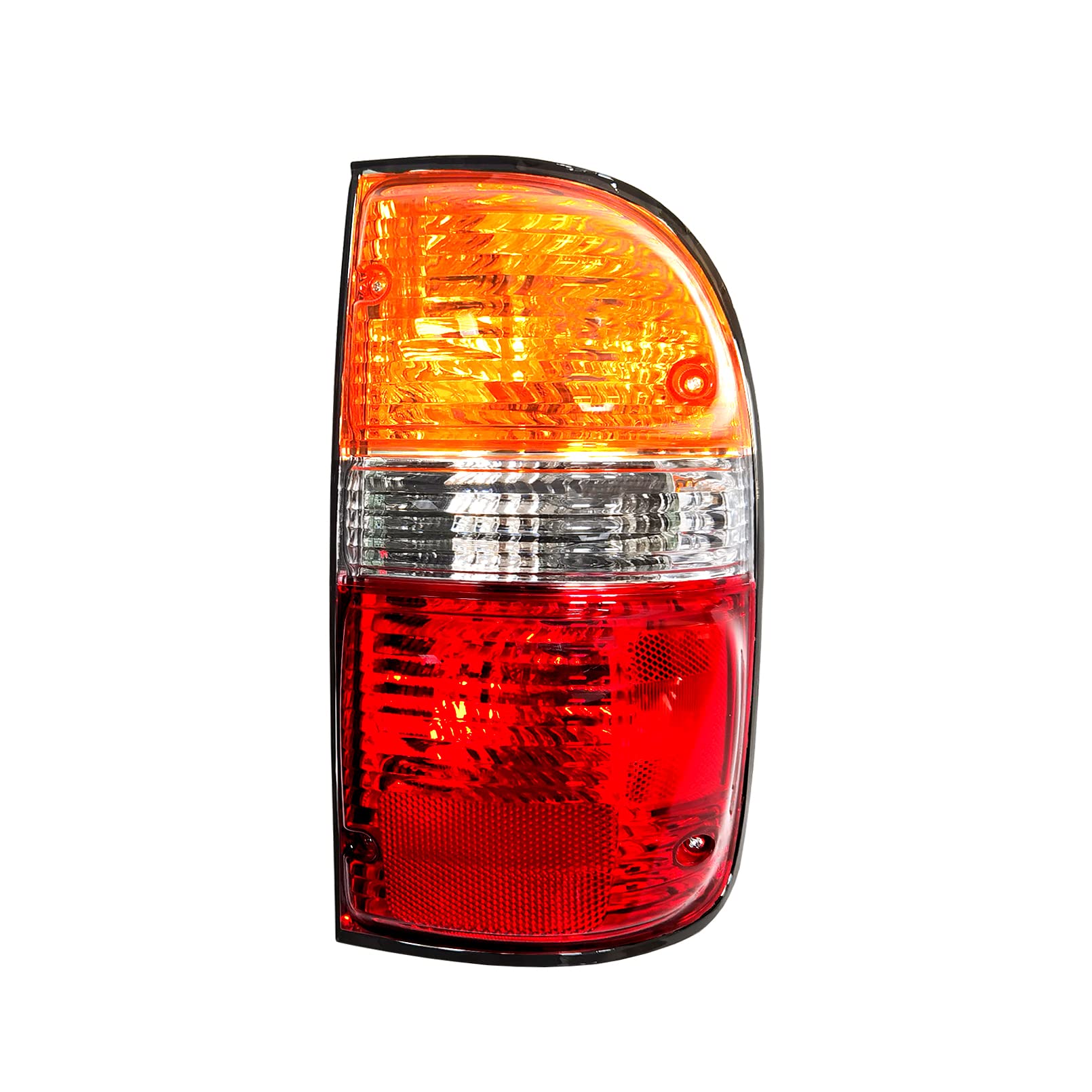 Rongxu Auto Toyota Tacoma Tail Light Assembly Compatible with 2001 2002 2003 2004, Passenger Side Brake Light Rear Lamp, Replaces To 2800139 8155004060, Included the Bulb and Harness, Right