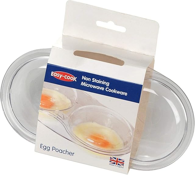 Easy Cook NS606 2 Cup Microwave Egg Poacher