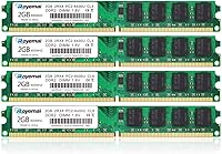 Vista 27 de PC3-10600U 8GB Kit (2X4GB) DDR3 10600 1333MHz PC3-10600 4GB 2Rx8 240-pin Dimm CL9 1.5V Desktop Módulo de memoria RAM