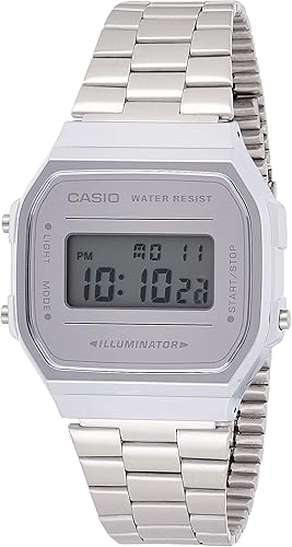 casio vintage a168 prata