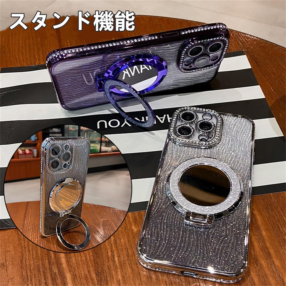 STONE  iPhone16ケース Amazon.co.jp: 【DBWYPY】クリスタル キラキラ ライン