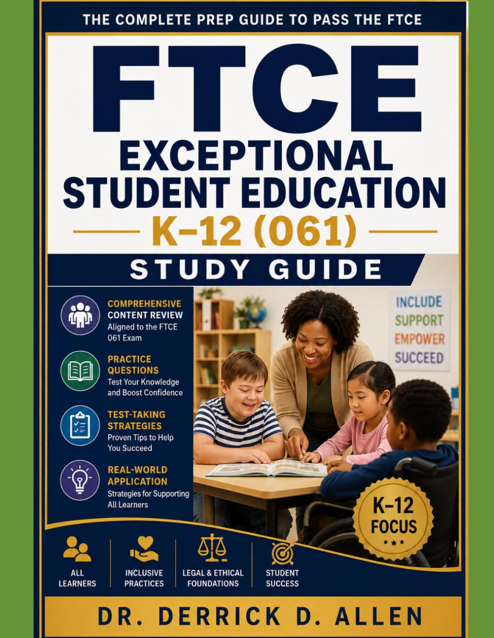 FTCE Exceptional Student Education K–12 (061) Study Guide (Teacher Certification Mastery Series)