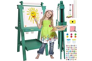 Easel For Kids - Best Toddler Easel with 84pcs Accessories