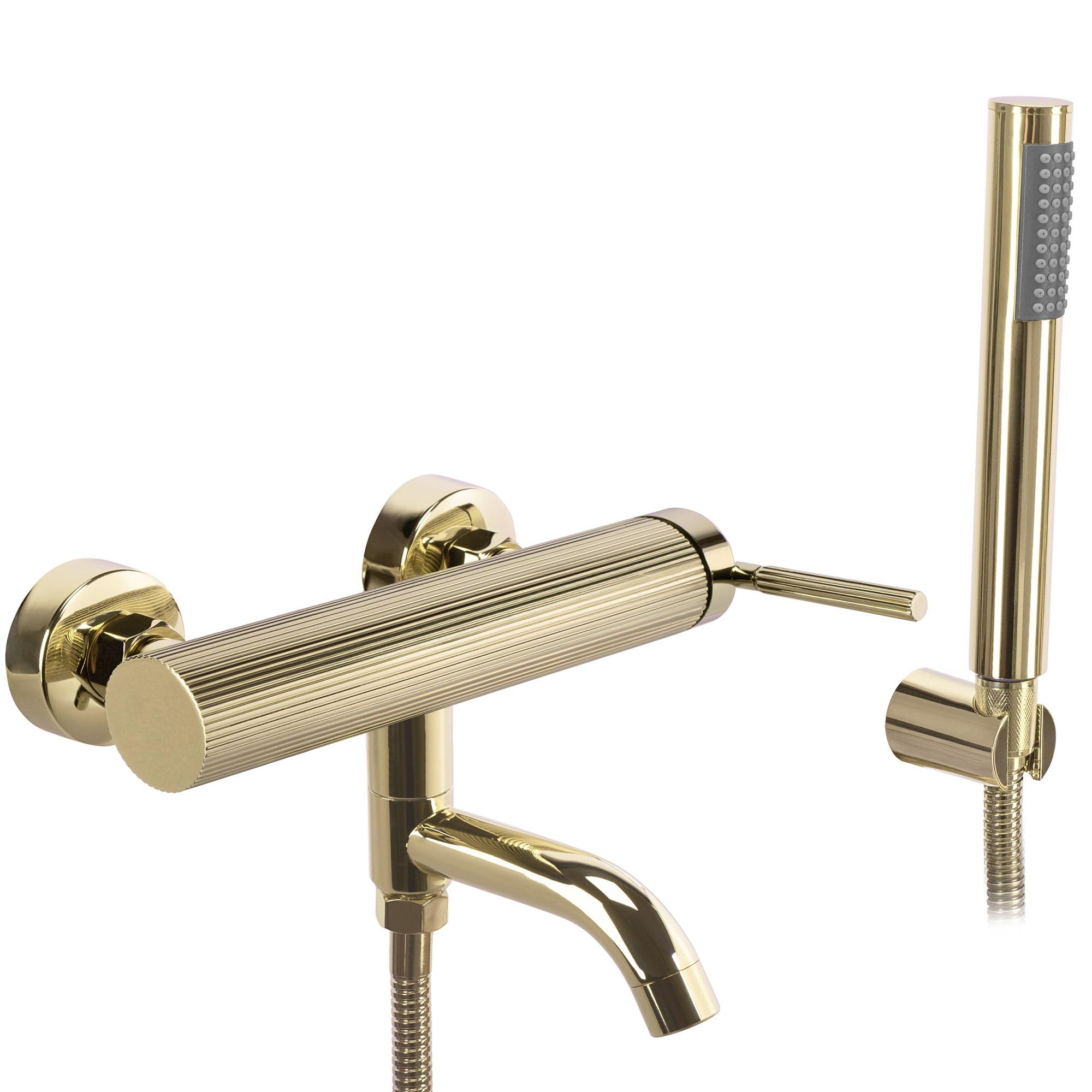 Rea Gold Wall Mounted Bath Faucet Js-B34803g Argon Concealed Bathtub Faucet Made Of Brass