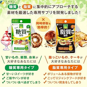 サプリが食事ページ Amazon.co.jp: 【福袋】ファイン(FINE JAPAN) カロリー気に