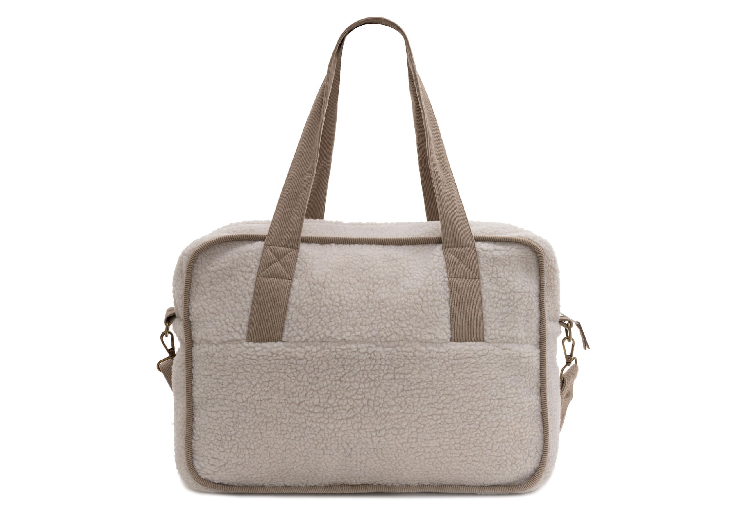 Jollein Wickeltasche - Teddy Noé - 100% Polyester - Kinderwagentasche - Babytasche Multifunktional