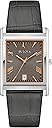 Bulova Men's Classic Sutton 3-Hand Calendar Quartz Leather Strap, Patterned Dial, Sapphire Crystal, 29 x 41mm