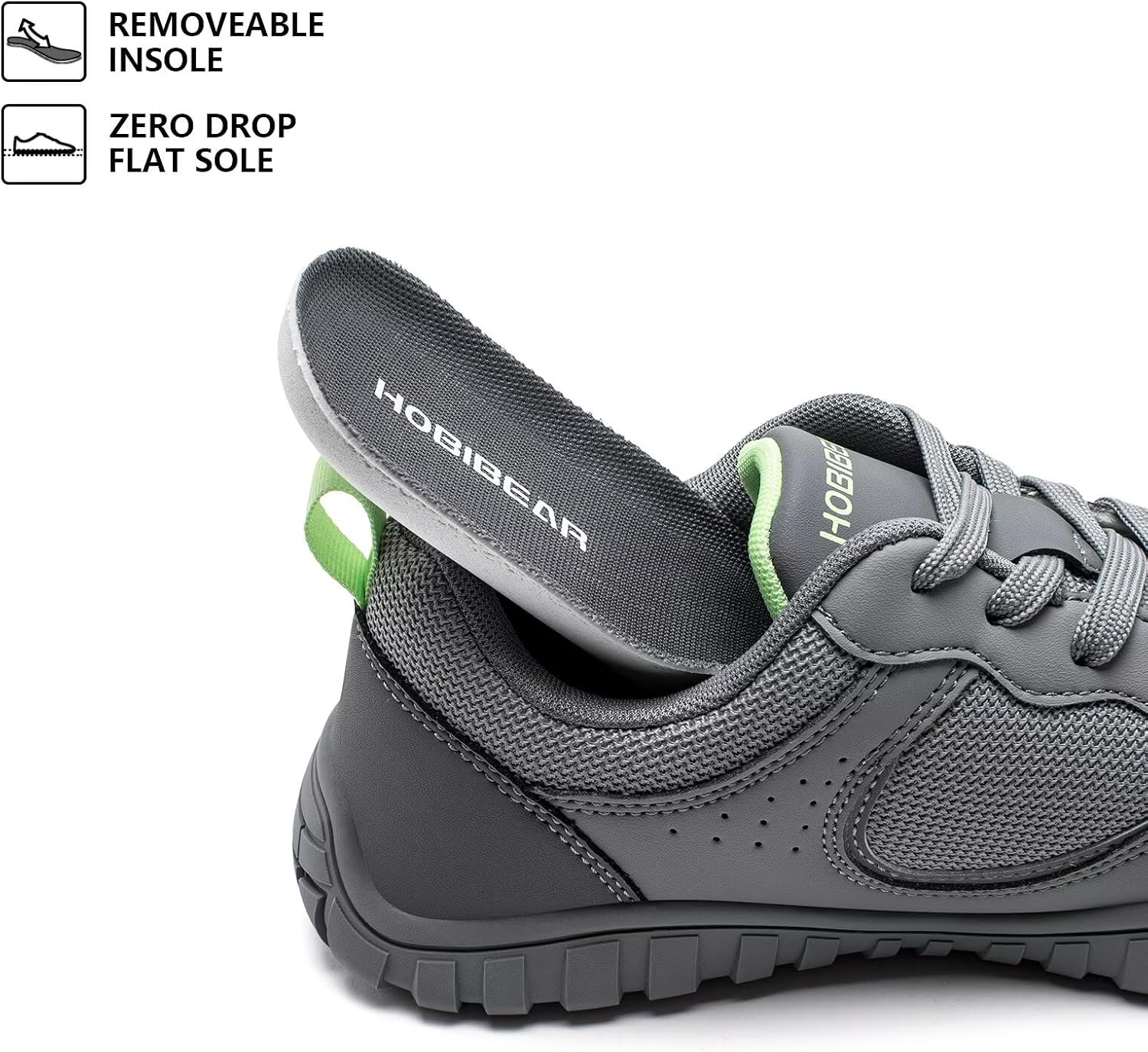 HOBIBEAR Womens Barefoot Shoes | Wide Toe Box | Comfortable Outdoor Sneaker - Image 5