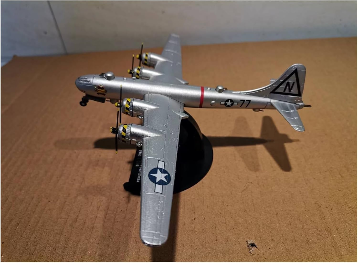 1 200 for B-29 Super Fortress Bomber Metal Die Cast Alloy Simulation Aircraft Finished Model Decorations Hobby Playgame Kit