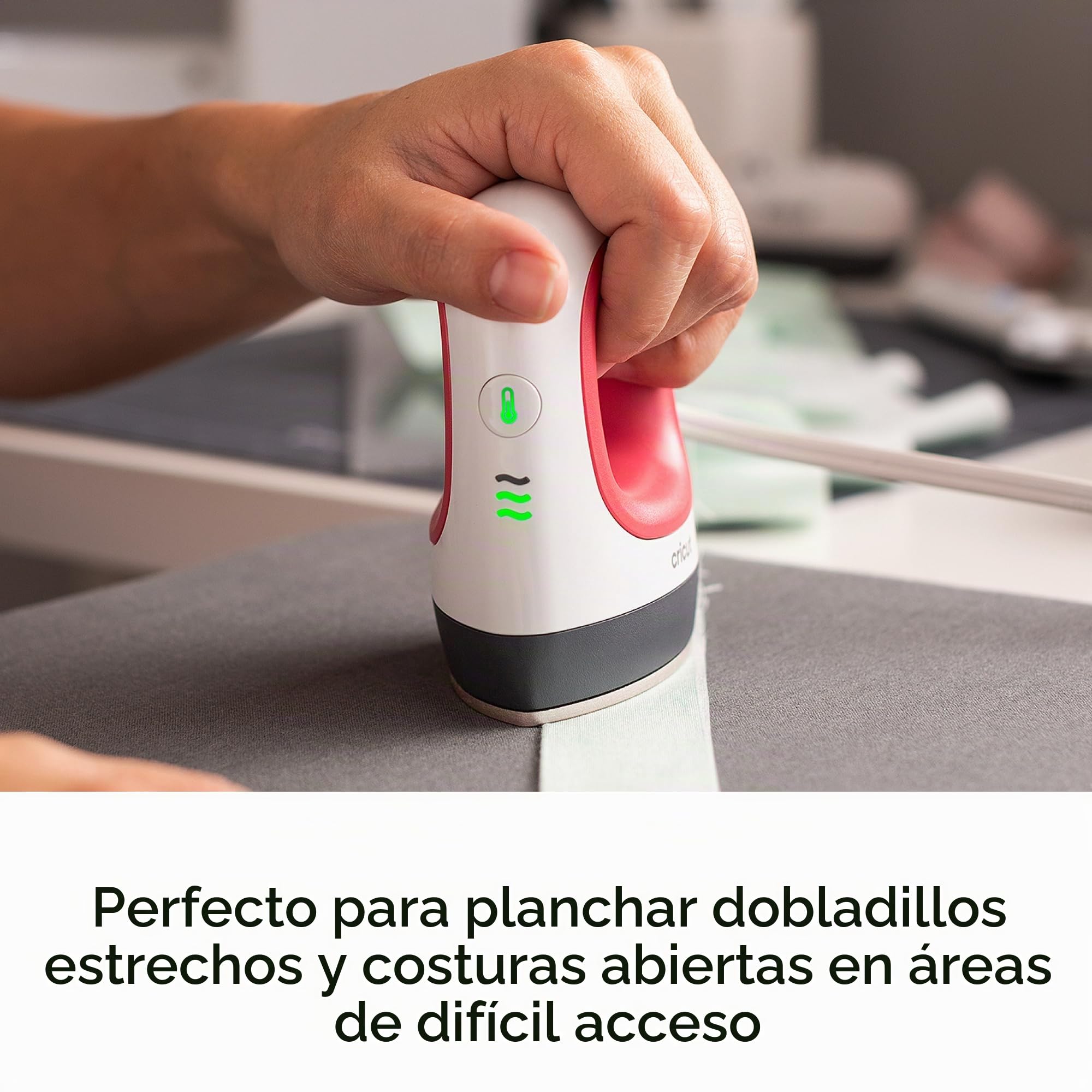 Cricut EasyPress Mini | Prensa térmica compacta para planchar vinilo (HTV), tinta Infusible y sublimación | Raspberry | 2026