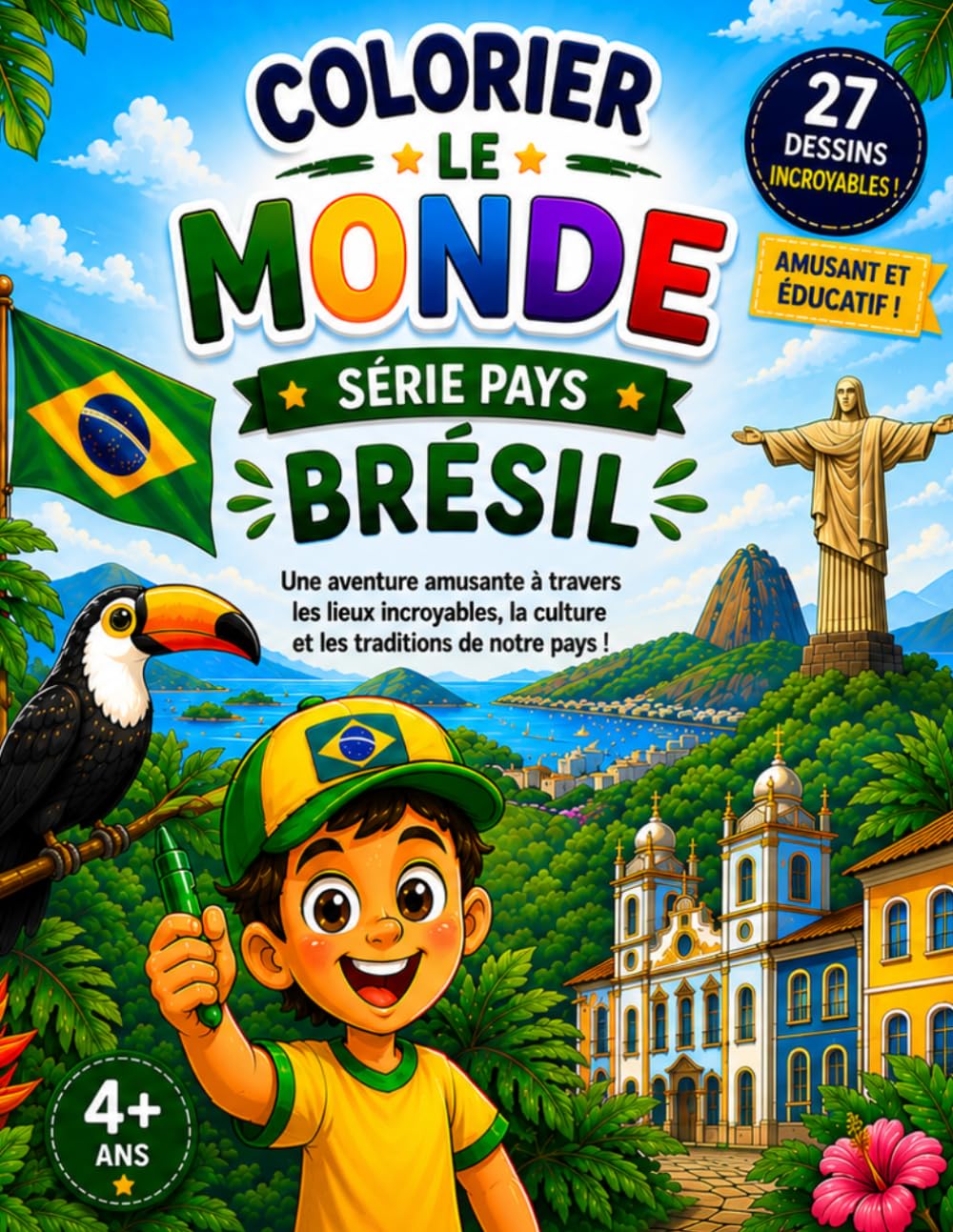 Colorier le Monde - Pays: Brésil