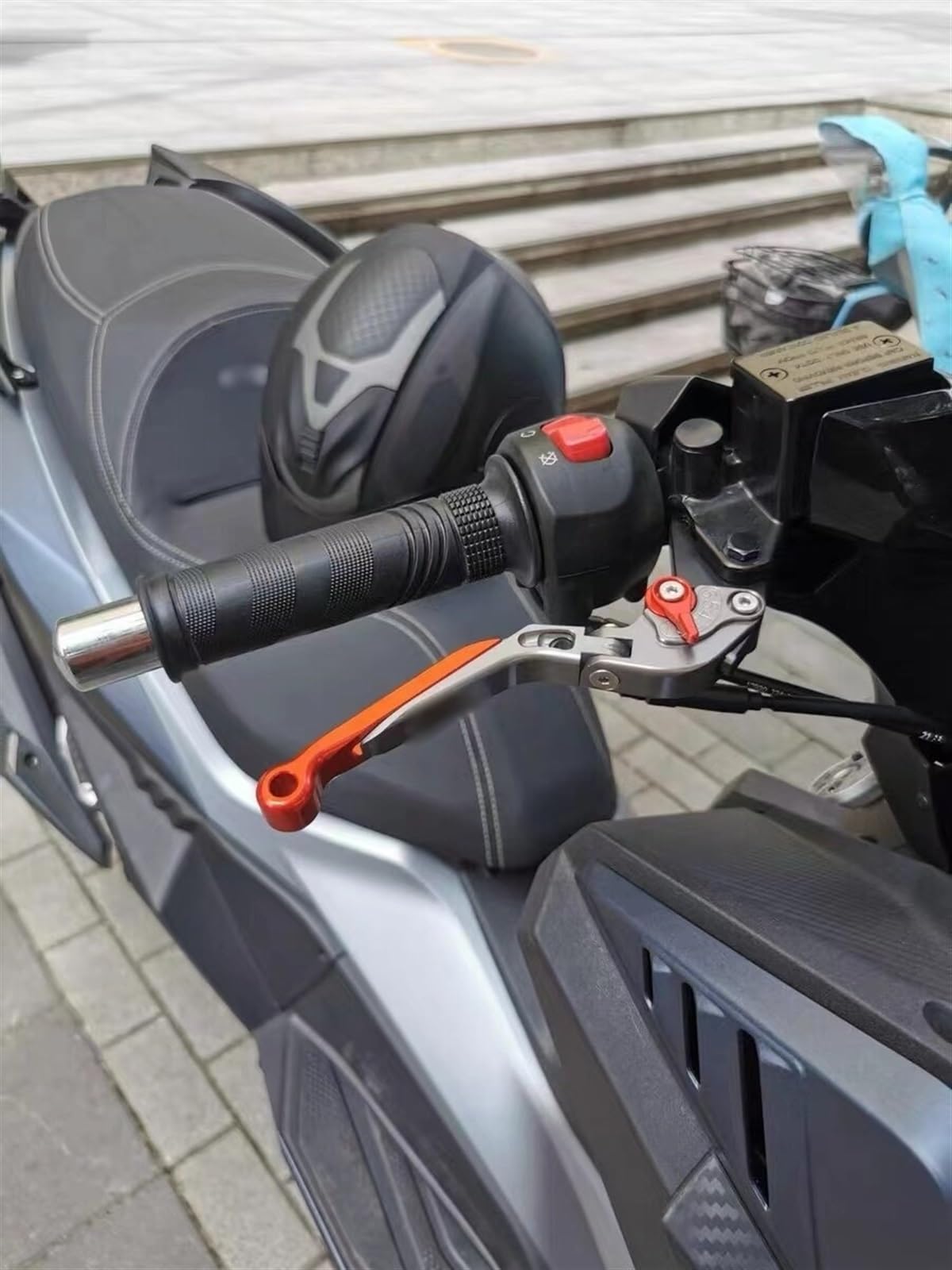 INLIMA Leve per Freno e Frizione per B&MW F850GS F750GS F 750 850 GS F750 GS 2018-2023 Moto CNC Regolabile Pieghevole Allungabile Maniglia Bar Leve Freno Frizione (Color : 2)