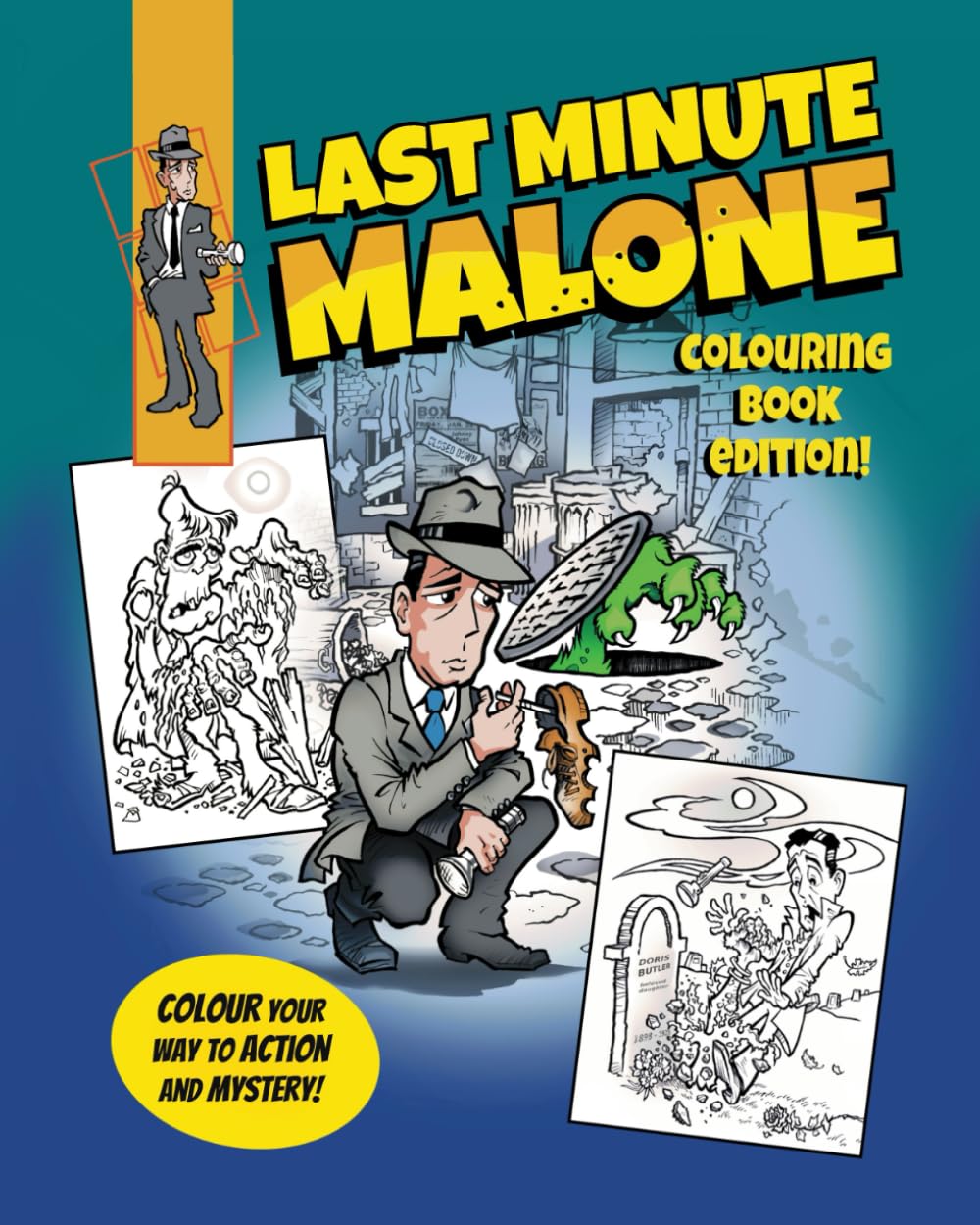 Last Minute Malone Colouring Book Edition