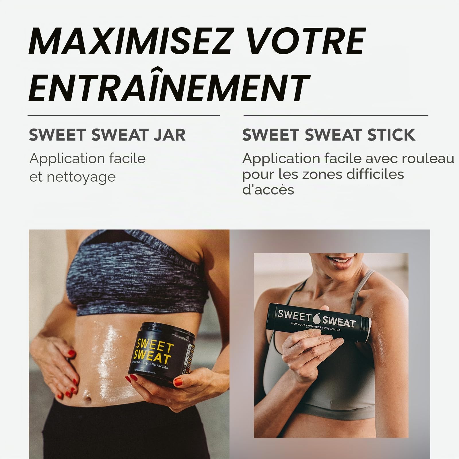 Sweet Sweat Crème thermogénique pour le sport 182 g