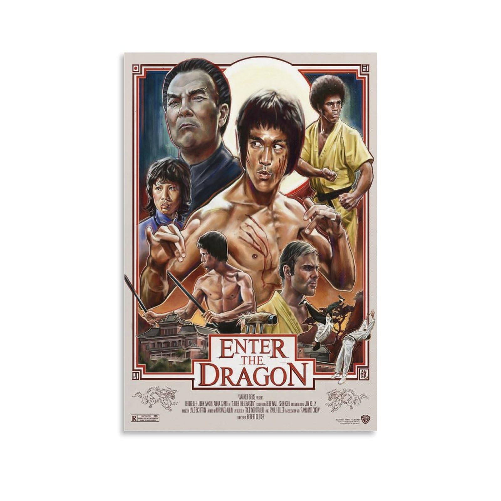 ブルースリー ポスター x 53cm（BRUCE LEE ポスター78cm Lee Bruce