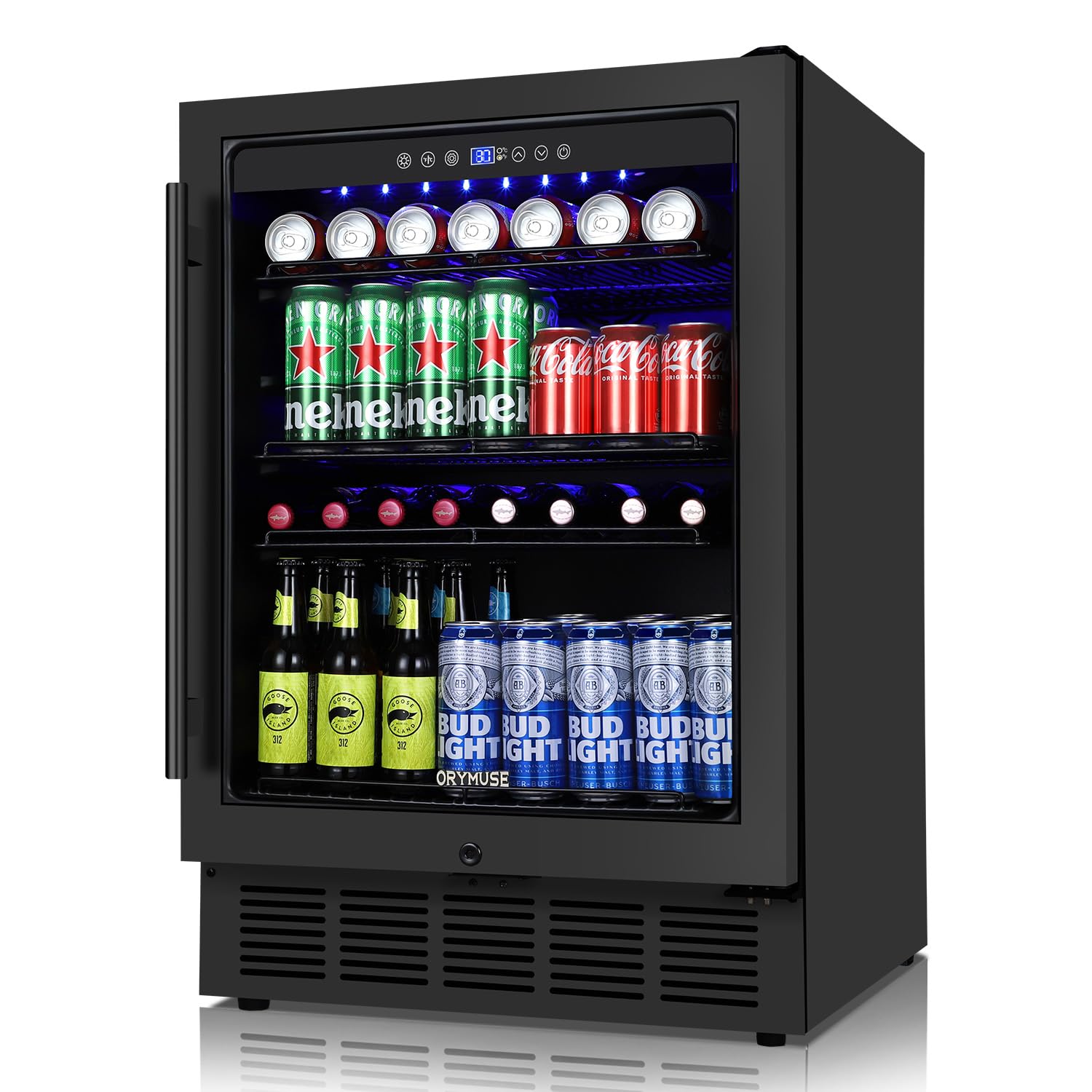 ORYMUSE Beverage Refrigerator 24 Inch