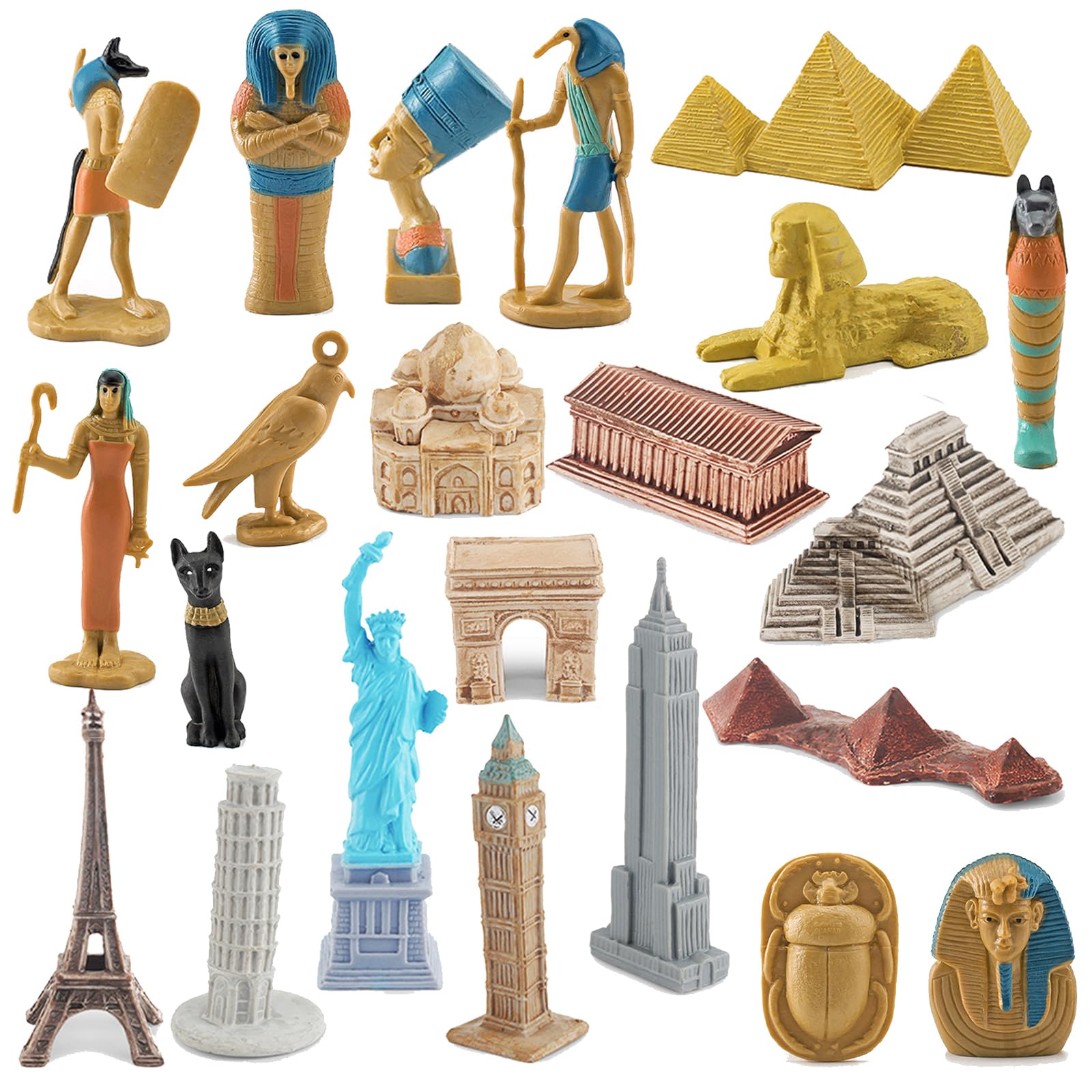置物　古代エジプトミニチュア Amazon.co.jp: VONKOTUO 古代エジプト おもちゃ 有名な置物 ミニ