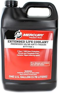 Mercury Extended Life Coolant Anti-Freeze, pre-mixed 50/50 92-877770K1