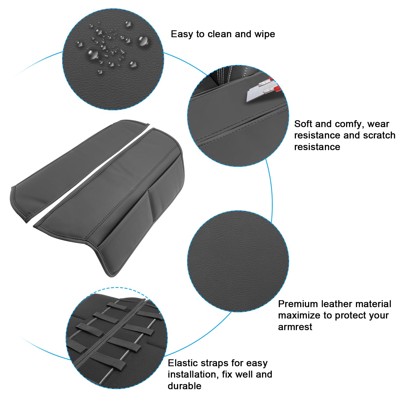 SXCY Compatible With Mazda CX50 Armrest Cover 2025 Suitable For Mazda Cx 50 2025 Accessories 2023 2024 2025 Cx50 Center Console Cover(black Line) I.1682560291 - View #12