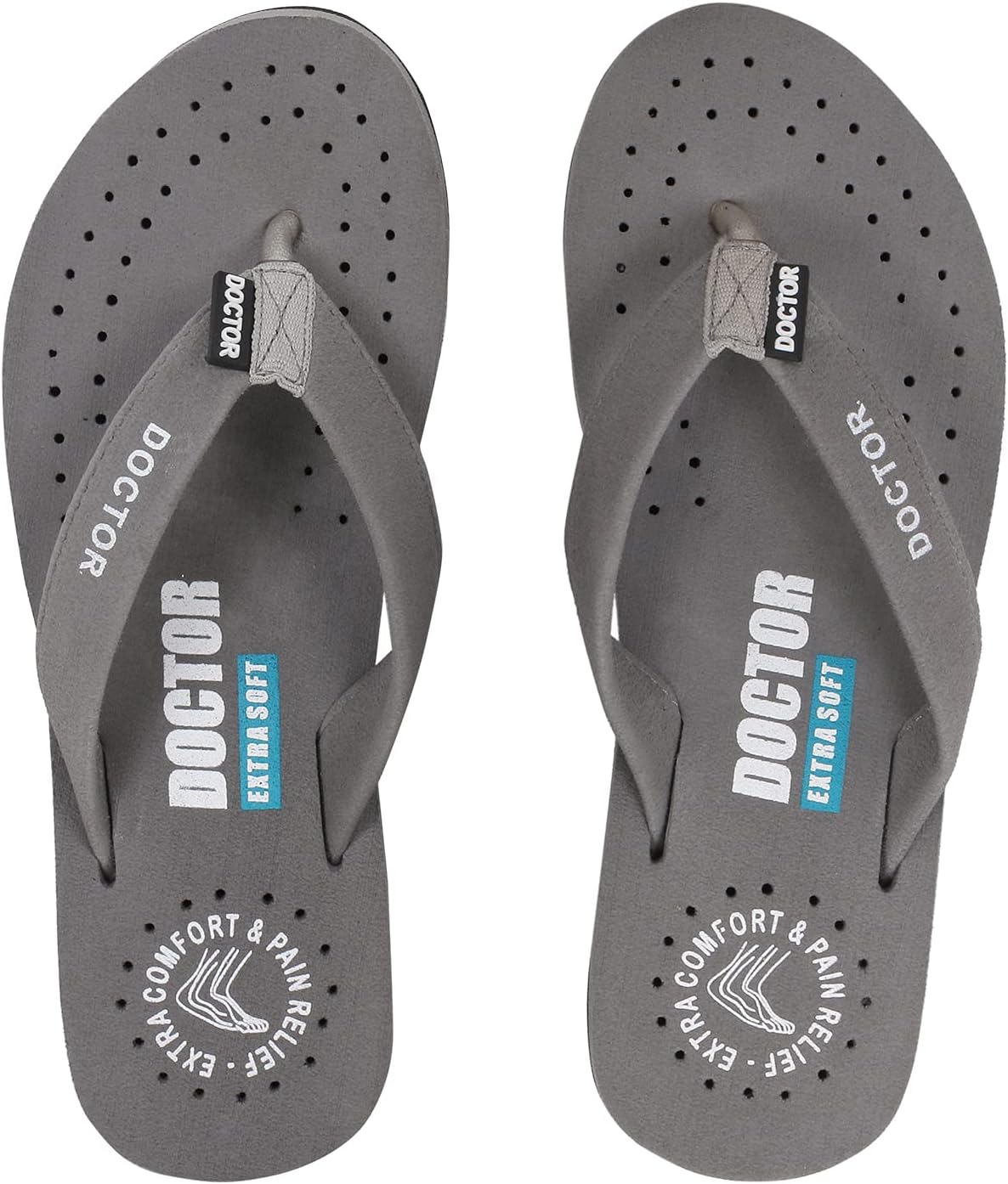 DOCTOR EXTRA SOFT Women's Ortho Care Orthopaedic and Diabetic Feel Good Super Comfort Dr Sliders Flipflops and House Slippers for Women’s and Girl’s OR-D-16