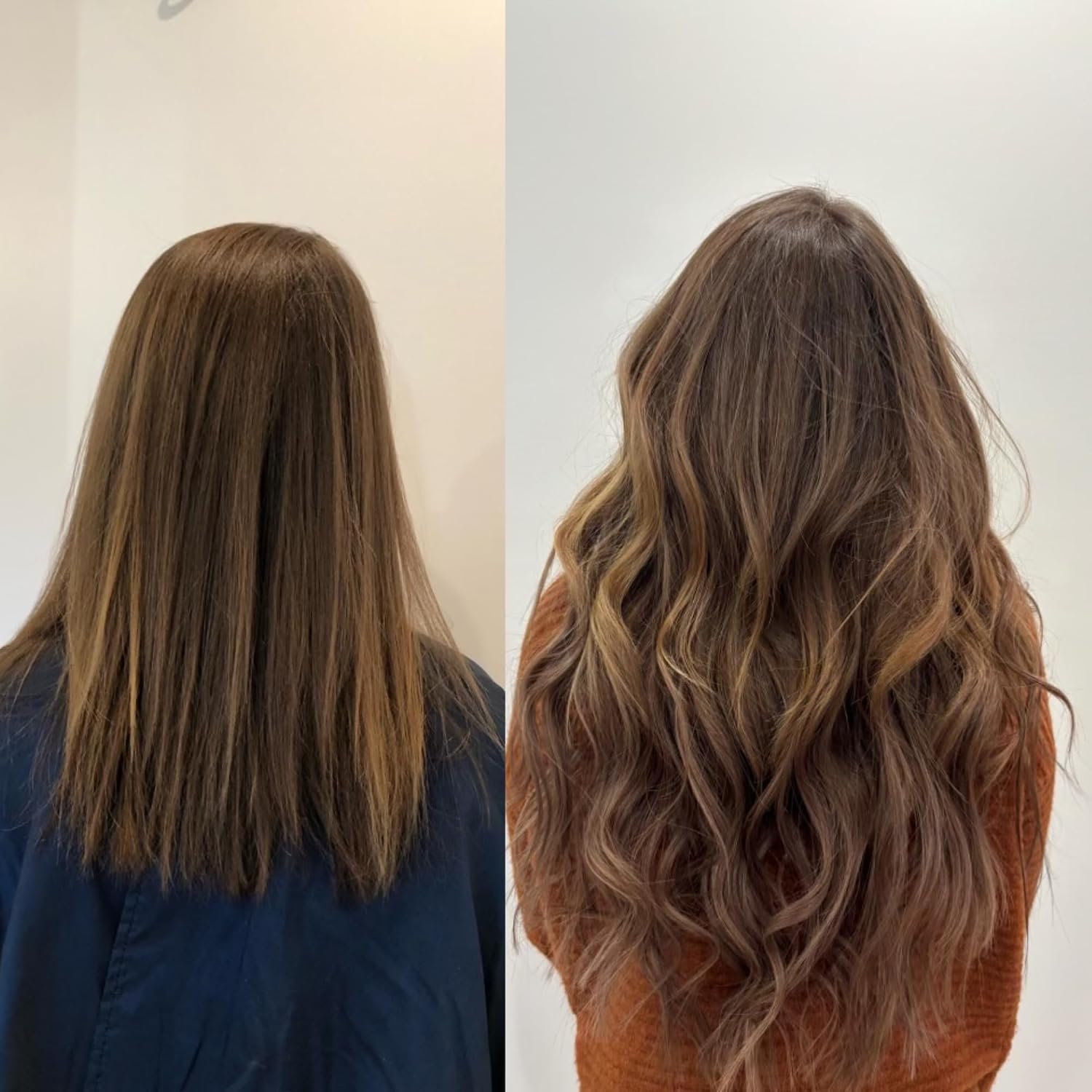 100% Real European Human Hair Keratin Bond Extensions 20" Milk Chocolate Brunette #8
