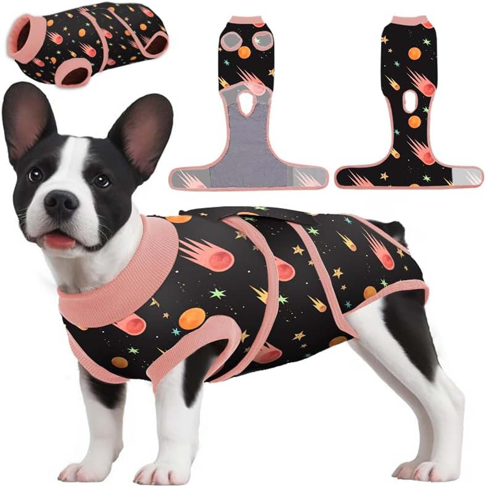 PetWarm Dog Recovery Suit for Female Male Dogs Dog Bodysuit Post Surgery