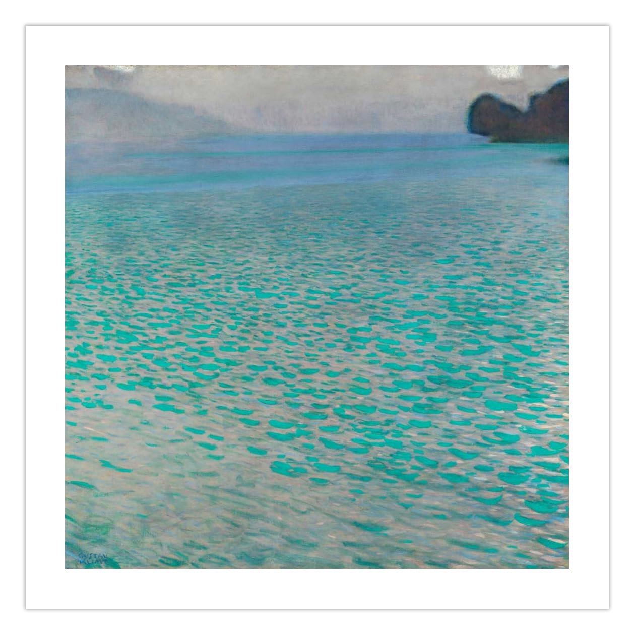 Poster Fine Art per Ogni Ambiente Decorare con Stile Gustav Klimt Attersee