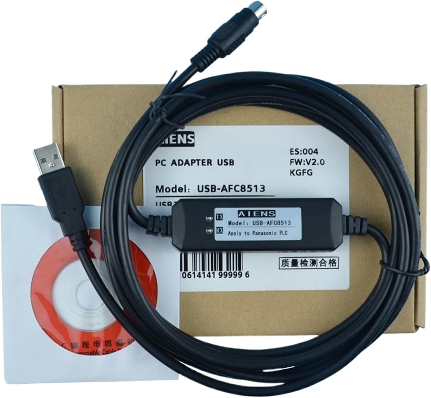 Suitable For FP/0/2/FP-X/FP-G Series PLC Programming Cable USB-AFC8513 Communication Line Computer