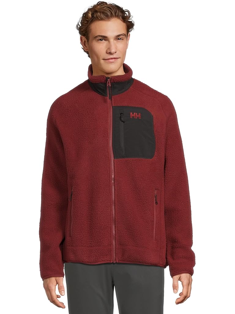 Red Helly Hansen Panorama Pile Block Jacket