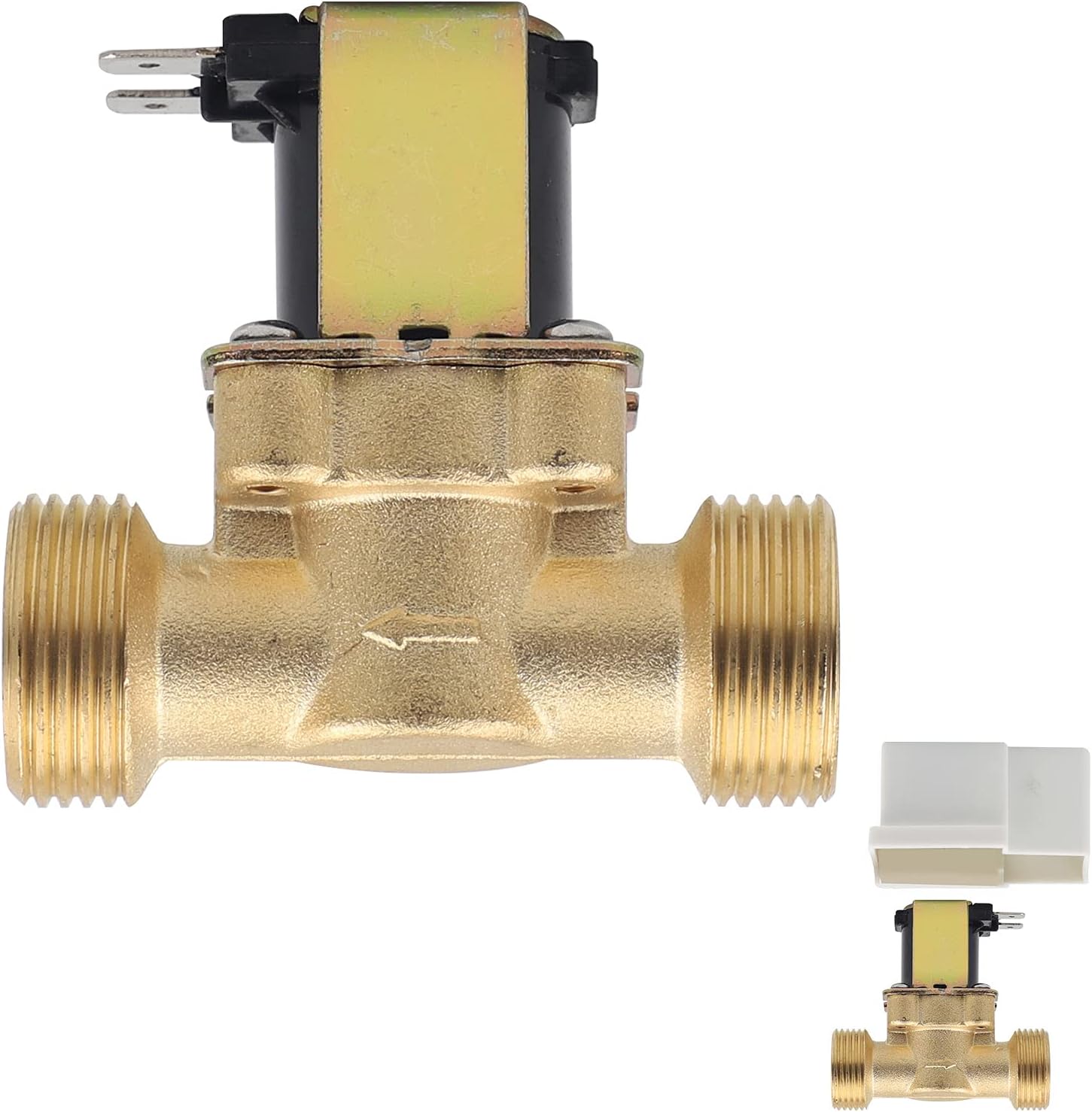 Électrovanne Laiton Normalement Fermée - 1/2, 3/4 Ou 1 Pouce, 0-10 Bar, 150°C, 220V