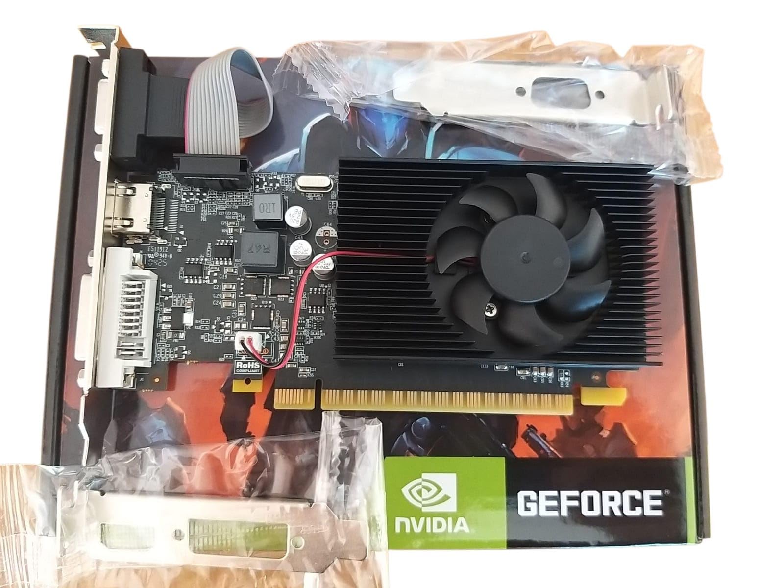 Generico Scheda Video per Computer Graphics Card Nvidia GT610 2GB Slot Pci-e 16x