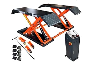 KT-X80 Mid Rise Scissor Car Lift: Powerful Auto Lift for Your Automotive Needs