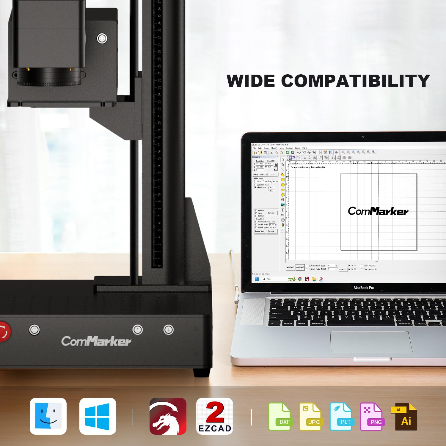 ComMarker Omni1 10W UV Laser Engraver with Professional Water