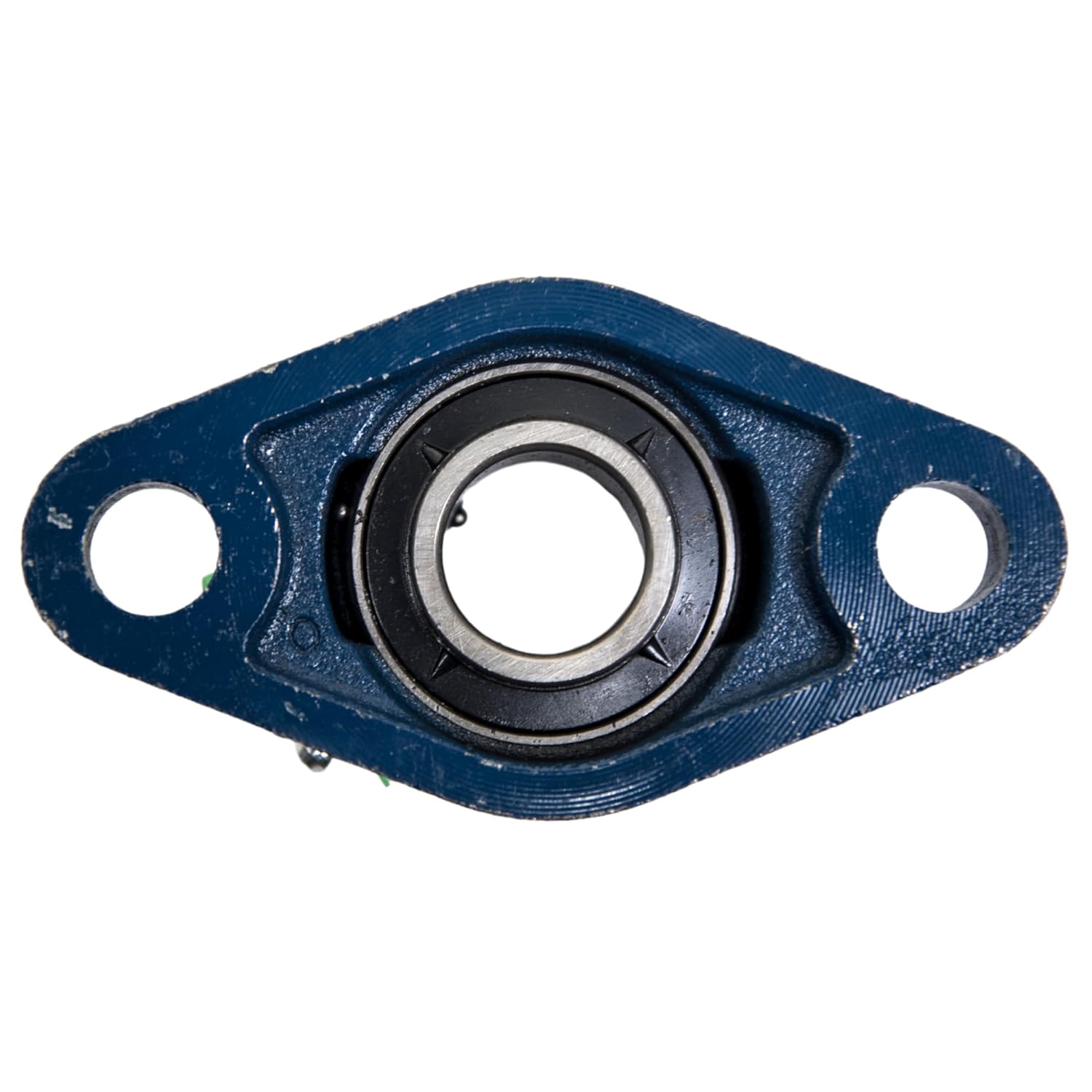 Jeremywell UCFL205-16 Pillow Block Bearing (2 Pack), 1 inch Bore, 2-Bolt Flange Mounted, Solid Base, Self-Alignment