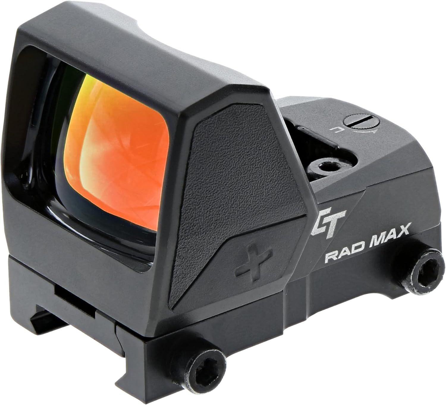 Crimson Trace RAD Max Large Open Reflex Rifle and Shotgun Sight with 3 MOA LED Red Dot Reticle and Auto Shutoff Function for Firearms, Long Guns, Defensive Shooting and Competition,Black : Everything Else