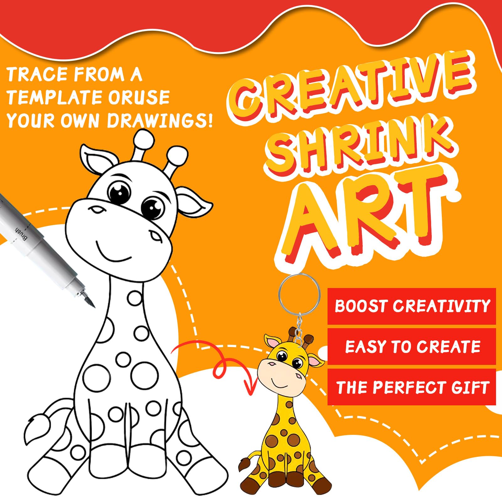 Shrinky Dink Sheets - DIY Jewelry & Crafts -5 Shrinky Dink Sheets - DIY Jewelry & Crafts -5
