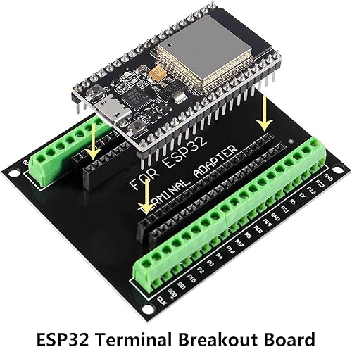 Miniatura 5 de Coliao 4 unids ESP32 Breakout Board GPIO 1 en 2 para 38PIN Versión Estrecha ESP32 Microcontrolador Development Board