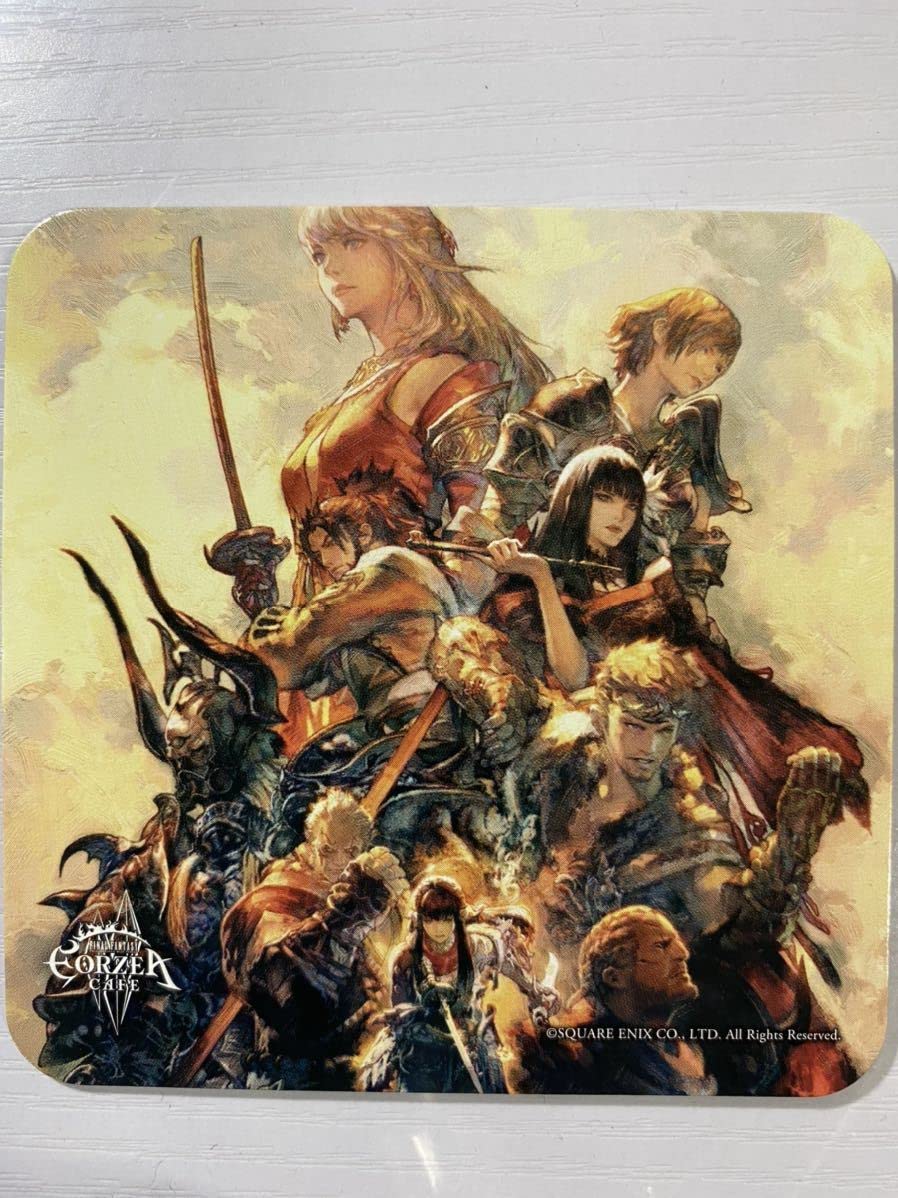 Amazon｜エオルゼアカフェ コースター FF14 紅蓮の解放者 リセ
