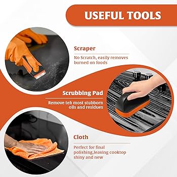 Amazon.com: AWEASROY Glass Stove Top Cleaner Kit 12 oz