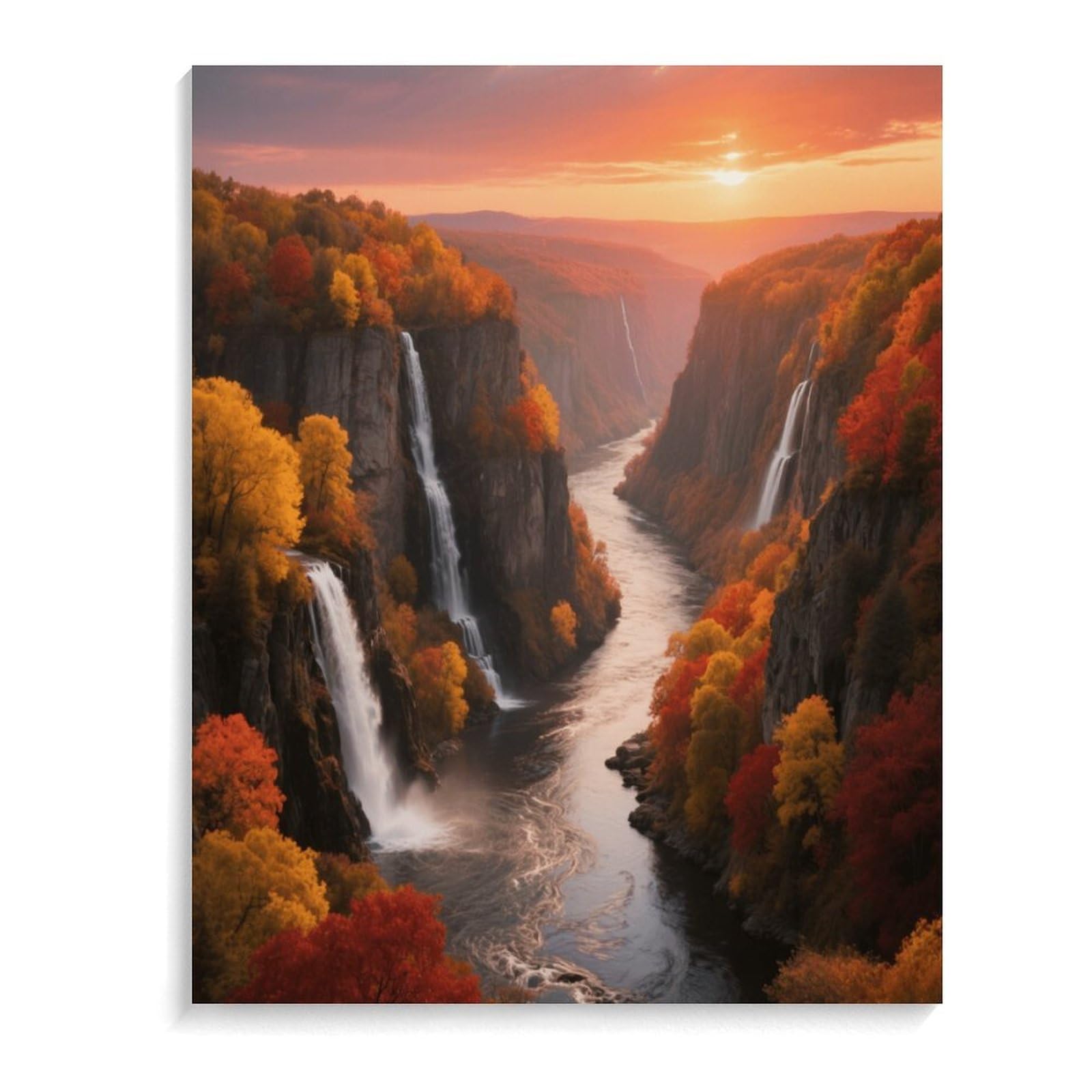 KOAYUBFC Malen-nach-Zahlen-Set für Erwachsene, Anfänger, Erwachsene, Malen-nach-Zahlen-Kits auf Leinwand, Acryl-Ölfarben, Gemälde mit Pinseln als Geschenk, Wanddekoration für Zuhause, Wanddekoration