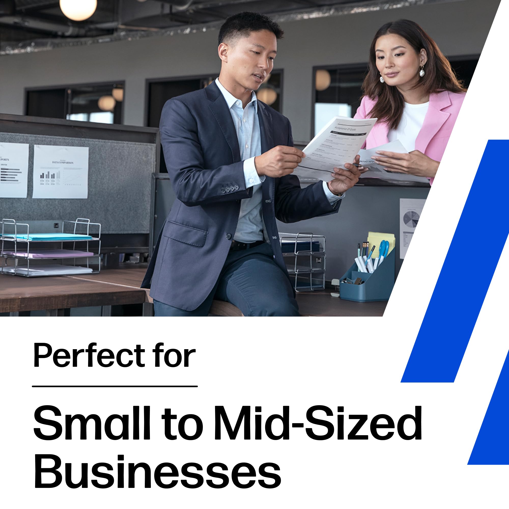 HP LaserJet Pro 3001dw Wireless Black & White Printer, Best-for-Office (3G65OF)