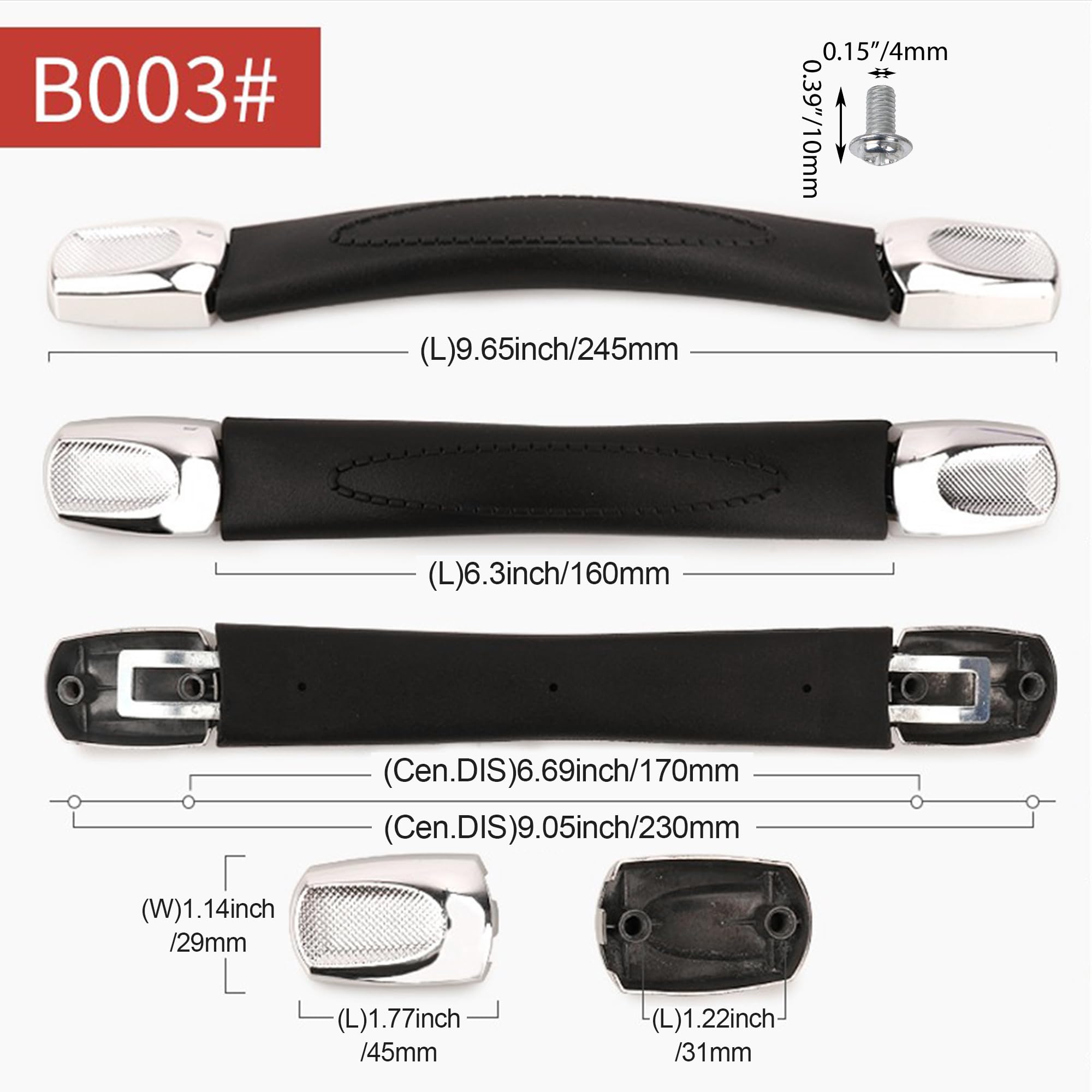 Poignée De Bagage De Rechange – Poignée De Valise En Métal