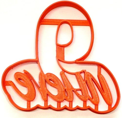 Número español NUEVE 9 con cortador de galletas Palabra CORTADOR DE GALLETAS dhrastore129