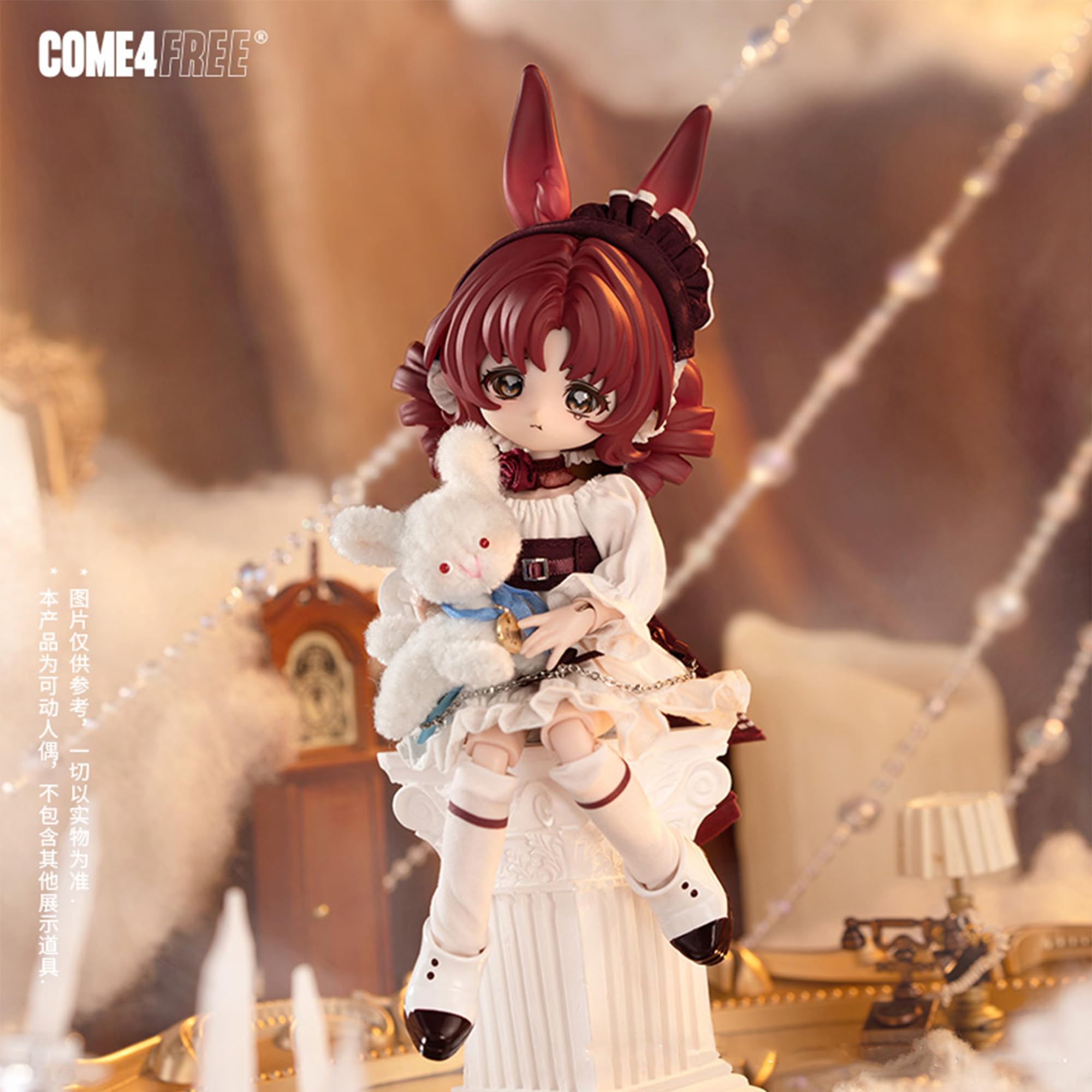 TOYVERSE COME4FREE BJD Bonnie's 3. Generation seria meteorologiczna, Frog Der Nebel, Standard Edition, 1 szt./19 cm, lalka BJD, ruchome lalki z ubraniami dla lalek, prezent urodzinowy, 15+