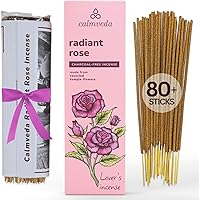 Vista 17 de Paquete de varillas de incienso de pachulí de los años 1960 - (80 varillas) Incienso sin carbón, hecho de flores recicladas Varillas de incienso