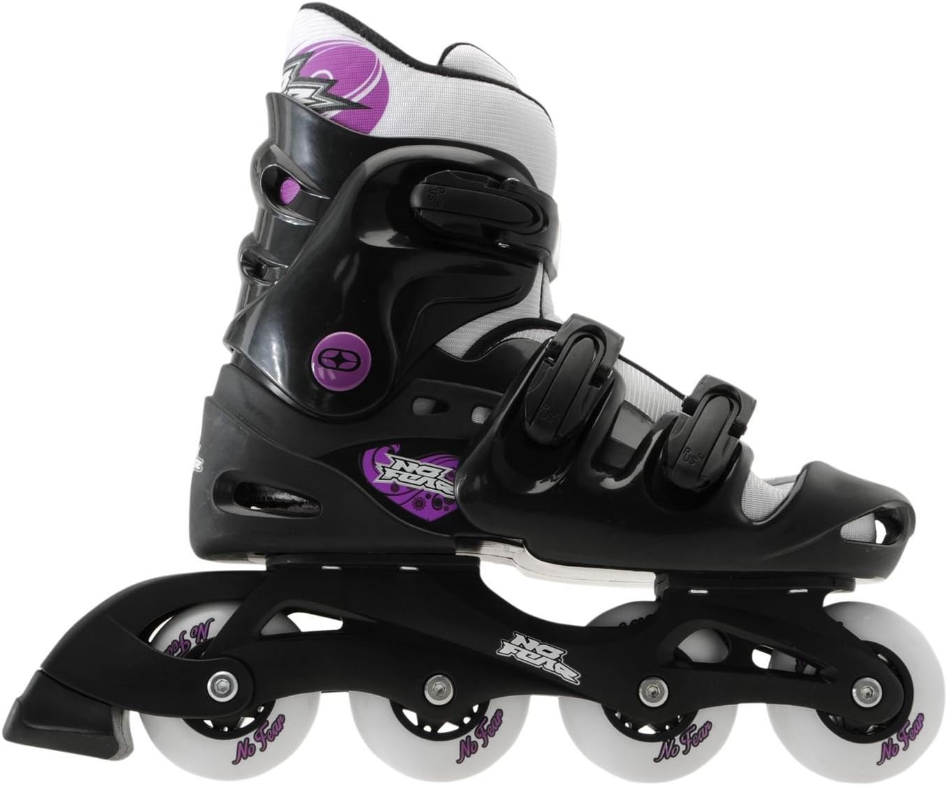 No Fear Womens Inline Skate Ladies Roller Skates Amazon.co.uk Sports