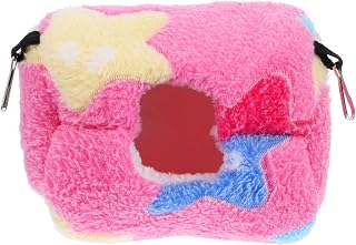 1pieza Cama Colgante De Invierno para Hámsters Hamaca Aislante De Peluche para Mascotas Nido Térmico para Animales Pequeños Color Estrella