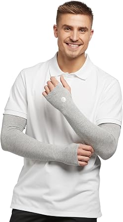 Solbari UPF50+ Sun Protective Arm Sleeves With Thumbholes