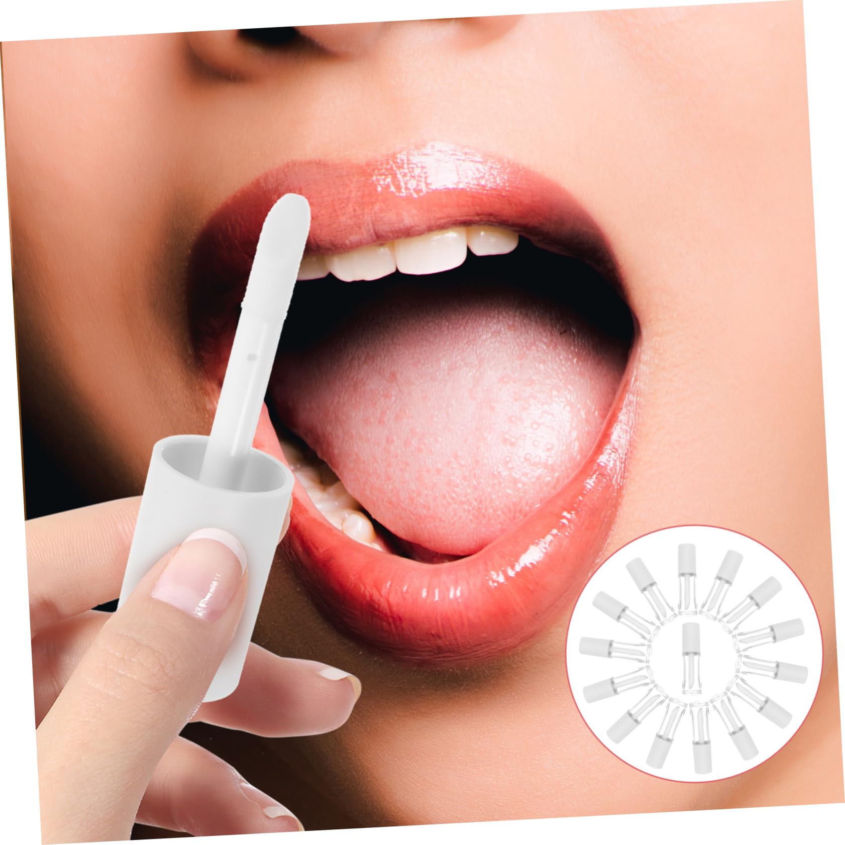 Tubo per Lucidalabbra Vuoto da 10ml in Petg, 15 Pezzi